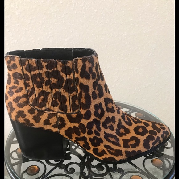 NWOT 1 STATE LEOPARD SZ9M Ankle BOOT - Picture 5 of 12